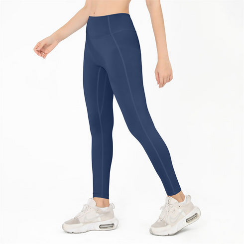 Leggings Seamed Delicate Stitching High Waist